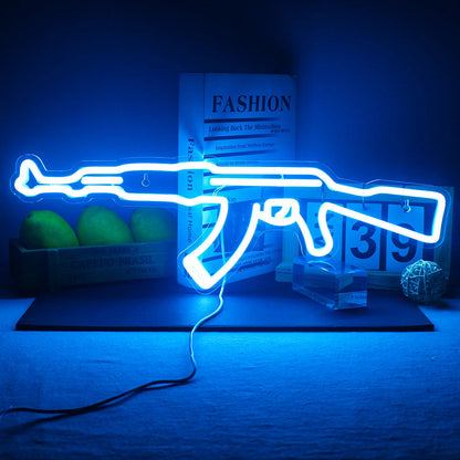 AK47 Neon Sign