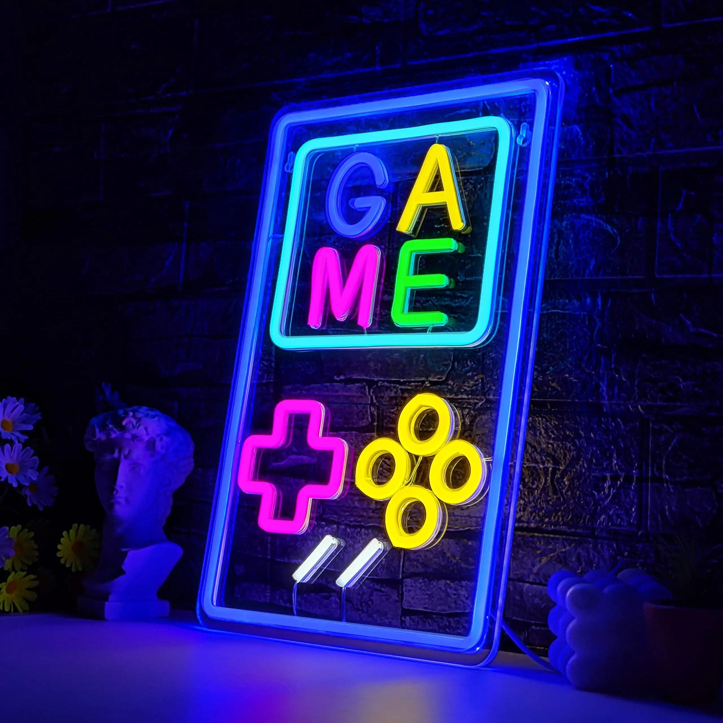 Game Console Neon Sign